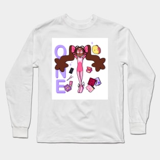 #1 hero Long Sleeve T-Shirt